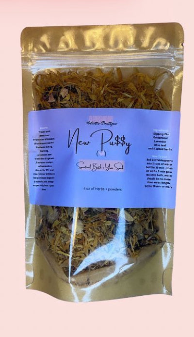 New Pussy soak -Herbal Antibiotic Bath & Steam