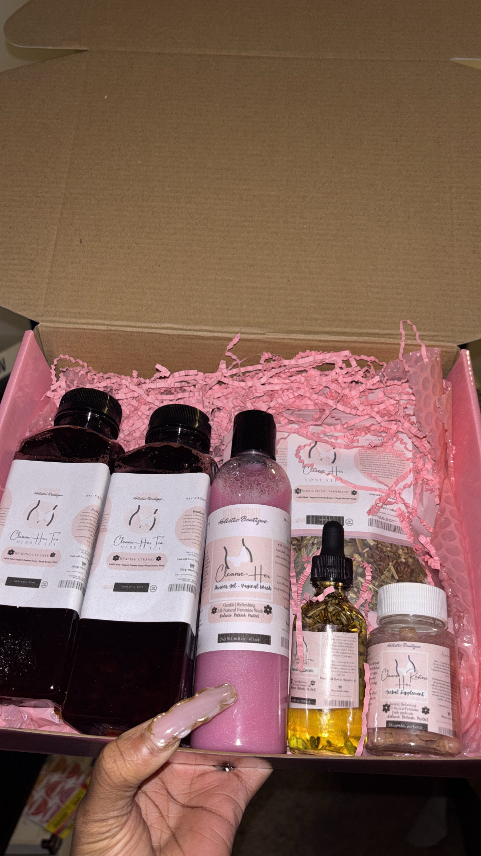 CleanseHer box New look 👀