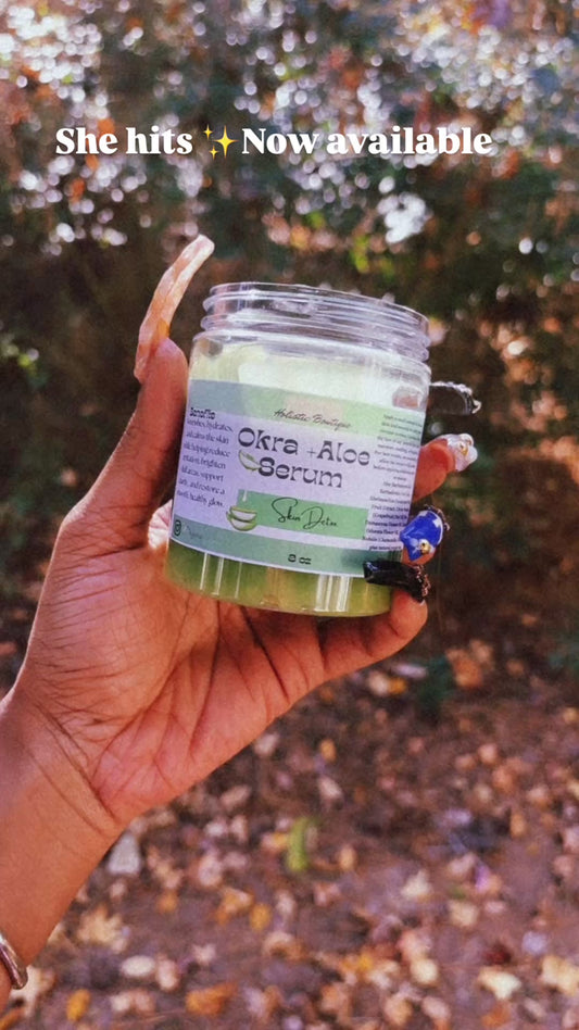 Okra + Aloe serum